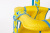 Качели напольные складные без тента (гофрокороб) (голубой слон) - Цвет голубой - Картинка #2